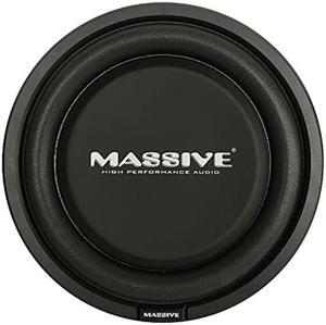 Massive Audio UFO10, 10 Inch Shallow Subwoofer - High Powered 600 Watt Shallow Mount Subwoofer, (3 Inch Voice Coil Dual 4 Ohm) Low Profile Car Subwoofer with Deep Bass. Sold Individually