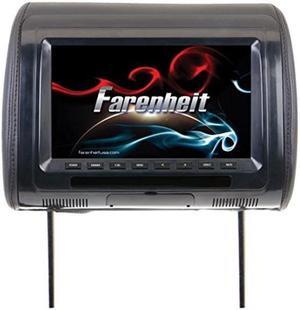 Farenheit HR-91CC Universal Replacement Headrest Preloaded w/ 9" LCD