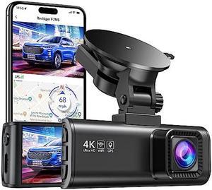 REDTIGER Dash Cam for Cars,4K UHD 2160P Car Camera Front, Wi-Fi GPS,3.18" LCD Screen,Night Vision,170deg Wide Angle,WDR,G-Sensor,24H Parking Monitor, Support 256GB Max
