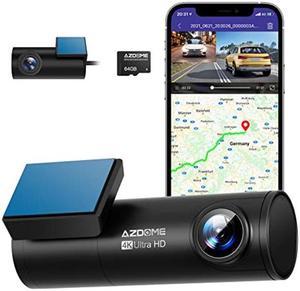 AZDOME M301 2K Dual Dashcams Dash Cam Front and Rear Built In WiFi