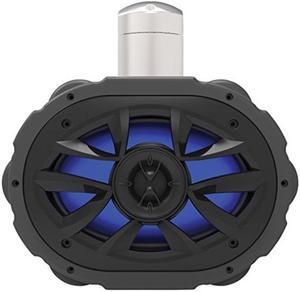 BOSS Audio Systems MRWT69RGB Marine Waketower Speaker System - 600 Watts Of Power, 6 x 9 Inch, Full Range, 2 Way, Multi-Color LED Illumination, Marine grade, Weatherproof, Sold Individually
