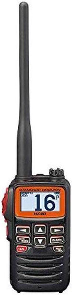 Standard Horizon Hx40 Handheld 6w Ultra Compact Marine Vhf Transceiver W/Fm Band