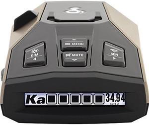 Cobra RAD 450 Laser Radar Detector: Long Range, False Alert Filter, Voice Alert & OLED Display, Black, RAD450