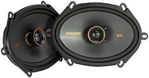 KICKER KSC680 6x8" Car Audio Coaxial Speakers