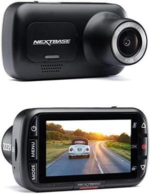 Nextbase 222G 1080p Dash Cam HD in Car Mini Camera with Parking Mode, Night Vision, Automatic Loop Recording and Shock Sensor File Protection, Reliable and Durable