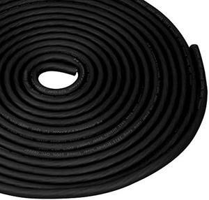 Conext Link 25 FT 4 AWG GA Full Gauge Battery Power Cable Ground Wire Frost Black OFC Copper (10119)