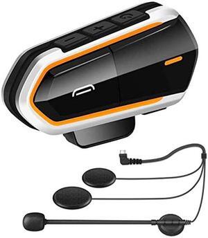 FIRE BULL Motorcycle Helmet Bluetooth Headset, Bluetooth Helmet Intercom Headset with DSP Noise Cancellation, 800m 2 Riders Group Motorbike Helmet Communication System Headset