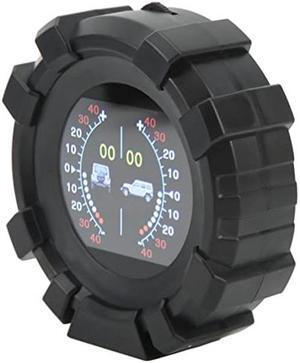 Car HUD Meter,KIMISS 10V-30V Car HUD Display Smart Altitude Driving Miles Driving Time Car Speedometer for Vehicle