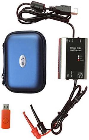 GLTL Integrative USB Hart Modem USB to Hart Protocol Modem Hart Transmitter HART Convertor(Suitable for All Devices Which Support Hart Protocol)