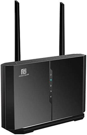 Firstnum CPE C2 WiFi Router with SIM Card Slot, 4G LET CAT7 300 Mbps WiFi Router, Portable Travel Router, Long Range Wireless Router Outdoor/Indoor 802.11a/b/n/g/ac 1200Mbps for Home/Truck/RV