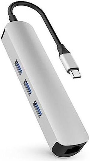 HyperDrive Tube 6-in-1 USB-C Hub - Silver