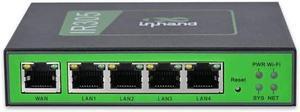 InHand Networks IR305, 5 Ethernet Port, Dual sim, Wan failover, Serie Port, I/O Port, Advance VPN, Remote Connection (CAT6 & RS232/485)