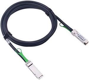 ipolex 40G QSFP+ DAC Twinax Cable, 40GBASE-CR4 Passive Direct Attach Copper Cable for Dell Force10 CBL-QSFP-40GE-PASS-5M, 5m(16.5ft)