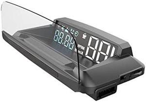 VJOYCAR 3D HUD Head Up Display Universal GPS Speedometer for Cars Digital Speed MPH KM/H Overspeed Alarm Fatigue Driving Alert Altitude Windshield Projector Father's Day Gift for Drivers