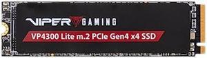 Patriot Memory Viper VP4300 Lite 1TB M.2 PCIe Gen4 x4 SSD, Compatible with PS5