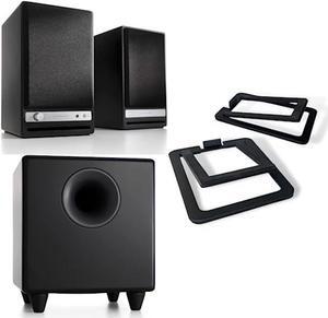 Audioengine HD4 Black + S8 + DS1M