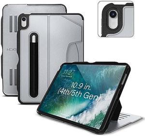 Zugu Case for 2021/2022 iPad Pro 12.9 inch 5th / 6th Gen - Slim Stealth Black