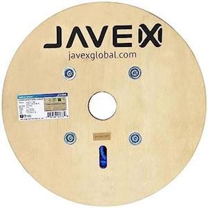JAVEX 23AWG CAT6 UL in-Wall Rated [500FT, Solid Pure Copper] 600MHz, ETL Listed, UTP Ethernet Bulk Cable, 500 Feet, Yellow