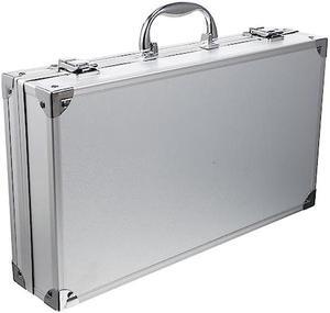 ERINGOGO Aluminum Briefcase - 14 Inch Hard Laptop Briefcases with Lock, Multifunctional Case