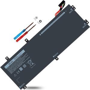56Wh RRCGW Laptop Battery Replacement for Dell XPS 15-9550 15-9560 15-9570 Precision 5510 5520 5530 Mobile WorkStations Series P56F P56F001 H5H20 M7R96 62MJV 062MJV 5041C 05041C 5D91C 05D91C 11.4V