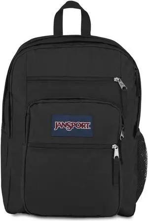 JanSport Laptop Backpack - Computer Bag with 2 Compartments, Ergonomic Shoulder Straps, 15" Laptop Sleeve, Haul Handle - Black