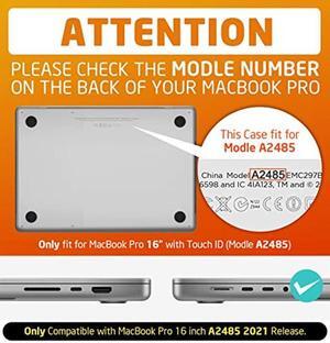 SUPCASE Unicorn Beetle Case for MacBook Pro 16 Inch M3 Pro/Max (2023) & M2 Pro/Max A2780 (2023) & M1 Pro/Max A2485 (2021), Dual Layer Hard Shell Protective Cover for MacBook Pro 16" (Tan)