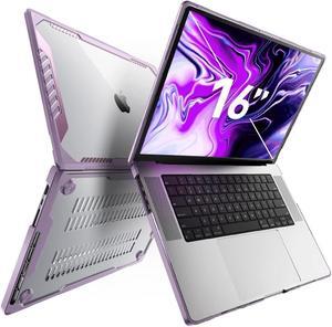 SUPCASE Unicorn Beetle Case for MacBook Pro 16 Inch M3 Pro/Max (2023) & M2 Pro/Max A2780 (2023) & M1 Pro/Max A2485 (2021), Dual Layer Hard Shell Protective Cover for MacBook Pro 16" (Lilac)