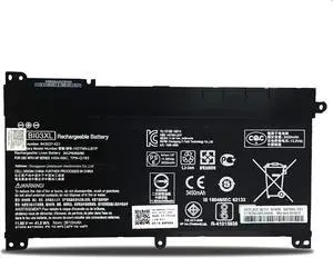 Emaks BI03XL Battery ON03XL for HP Stream 14-CB 14-AX 14-DS:14-CB185NR CB188NR CB186NR CB172WM CB171WM 14-DS0010DS 14-DS0035NR DS0036NR 14-AX010WM AX020WM AX030WM 14-AX040WM;843537-541 844203-850