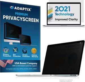 Adaptix MacBook Compatible - 12" Privacy Screen for MacBook - Anti-Glare, Anti-Scratch, Blocks 96% UV - Blue Light Screen Filter Protector & Security Accessories (APFMA12)