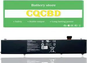 CQCBD RC30-0248 Battery for Razer Blade Advanced 15 2018 2019 RTX 2060 2070 2080 RZ09-02385 RZ09-02386 RZ09-02386E91-R3U1 RZ09-02385W71-R3W1 RZ09-02385E92-R3U1 RZ09-03135 ((15.4V 80Wh/5209mAh)