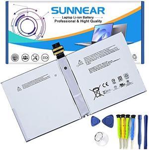 SUNNEAR DYNR01 38.2Wh Tablet Battery Replacement for Microsoft Surface Pro 4 1724 12.3'' Series Tablet Computer G3HTA027H 5087mAh 7.5V