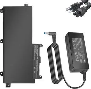 45W Charger and CI03XL Battery for HP ProBook 640 645 650 G2 G3 Laptop