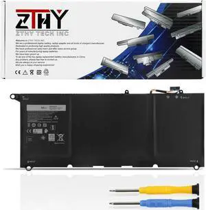 ZTHY PW23Y TP1GT RNP72 Battery Replacement for Dell XPS 13 9360 Series XPS 13-9360-D1605G 13-9360-D1605T 13-9360-D1609 13-9360-D1609G 13-9360-D1705G Laptop 0RNP72 0TP1GT 0PW23Y 7.6V 60Wh 4-Cell