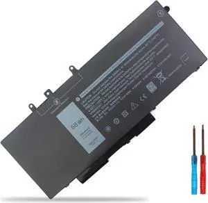 Vinpera 68Wh GJKNX Battery for Dell Latitude 5480 5490 5580 5590 5280 E5480 E5490 E5580 E5590 Precision 15 3520 3530 Series GD1JP 0GD1JP DY9NT 0DY9NT 5YHR4 451-BBZG (GJKNX 7.6v 68wh)