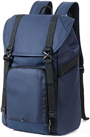 HIMZ WARRIOR Backpack, Laptop Bag for 15.6 Inch Computer, Water Resistant Bookbag for College Travel, Women Men (Navy Blue)
