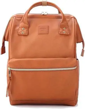 Kah&Kee Leather Backpack for Women and Men 15-inch Laptop Bag | Teacher Professional, Diaper Bag Backpack, Ideal for Work, School, Nurse, College & Travel