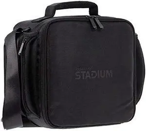 Rocksteady Stadium Carry Bag - Fits 4 Speakers or 2 Speakers + 1 Subwoofer - Black with Carry Handle & Shoulder Strap - Accessory Pockets