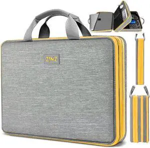 ZINZ Slim and Expandable Laptop Sleeve 15 15.6 16 Inch Case Bag for 15"-16" Notebooks Water-Resistant Handbag Multipurpose Computer Accessories Storage Bag,G01YL01