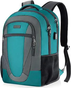 BIKROD Travel Laptop Backpack for Men and Women, Backpacks for School Teen Boys, Business Anti Theft Slim Durable Back Pack with USB Charging Port, Adult Computer Bag Gift 15.6 IN Laptop