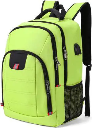 Laptop Backpack for Men, Large Anti-Theft Business Travel Backpack with USB Charging Port, Water Resistant College School Computer Bag for Men/Women for 17 Inch Laptop and Notebook