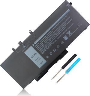 GJKNX 7.6V 68WH Battery Replacement for Dell Latitude 5480 5580 5490 5491 5580 5590 5591 5280 5288 5488 5491 5495 E5480 E5580 E5490 E5590 Precision 3520 3530 Series GD1JP 0GD1JP DY9NT 5YHR4 451-BBZG