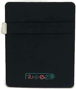 Fusezd External Hard Drive Case- 2 Pocket Adhesive Pouch for Cables, Earphones, Air Pods, Stylus Pencils, Small Personal Items, Battery Packs, Mouses|for MacBook, iPad, Hp, Any Device