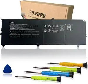 OUWEE HSTNN-UB7E JI04XL Laptop Battery Compatible with Hp Elite X2 1012 G2 G2-1LV76EA Series Notebook J104XL HSN-I07C 901307-541 901247-855 JI04047XL 7.7V 47.04Wh 6110mAh 4-Cell