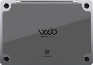 WaveBlock Protection Sticker for MacBook Pro 16", Harm Blocker for Laptop, 5G Shield Reduction, Fits Beneath Case, Tested in FCC Certified Lab