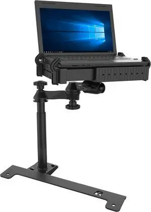 RAM MOUNTS No-Drill Laptop Mount for '19-26 Chevrolet Silverado, Tahoe, GMC Sierra + More RAM-VB-203-SW1 Compatible with 10" to 16" Wide Laptops