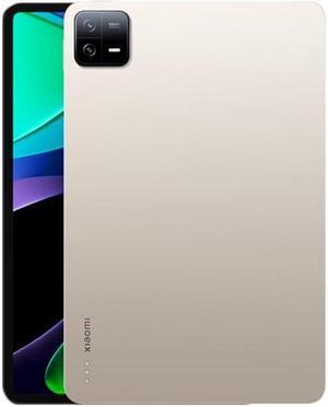 Xiaomi Pad 6 WiFi Version 11 inches 144Hz 8840mAh Bluetooth 5.2 Four Speakers Dolby Atmos 13 Mp Camera + Fast Car 51W Charger Bundle (Gold, 256GB + 8GB)