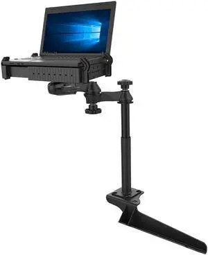 RAM Mounts RAM-VB-185-SW1 No-Drill Laptop Mount for '97-16 Ford F-250 - F750 + More Compatible with 10" to 16" Wide Laptops