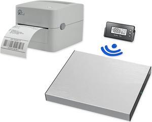 Arkscan 2054K-WF (WiFi + USB) Thermal Shipping Label Printer S28 Heavy Duty Shipping Scale with Wireless Receiver