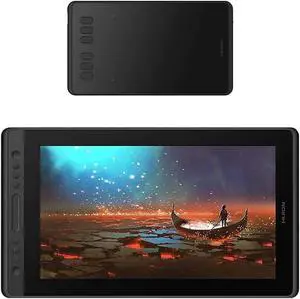 HUION Kamvas Pro 16 Drawing Tablet with Screen and HUION Inspiroy H640P Graphics Tablet