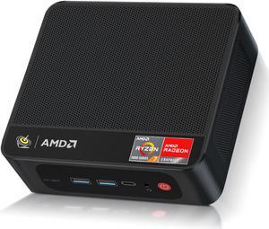 Beelink SER5 Mini PC,AMD Ryzen 5 5560U(6C/12T, Up to 4.0GHz),16GB DDR4 RAM 500GB SSD Graphics 6 core 1600 MHz,Mini Computer Support 4K@60Hz Output/WiFi6/BT5.2/Office/Home/Gaming,Auto Power On